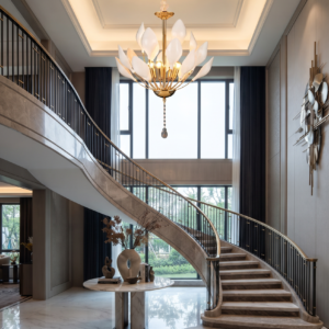 ROYALE LOTUS BLOOM CHANDELIER