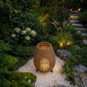 RATTAN GLOW LANTERN