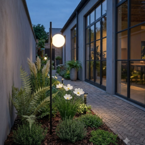 GLOBE BOLLARD LIGHT