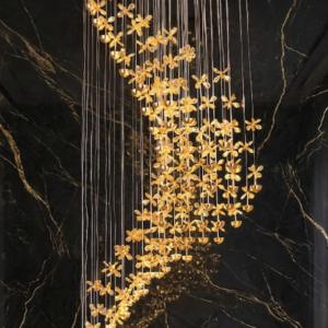 AURELIA AMBER CHANDELIERS