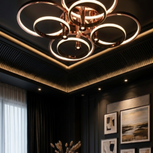 LUMIERE ORBIT RING CHANDELIER