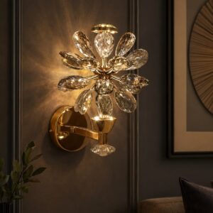 CELESTIAL CRYSTAL BLOOM WALL LIGHT