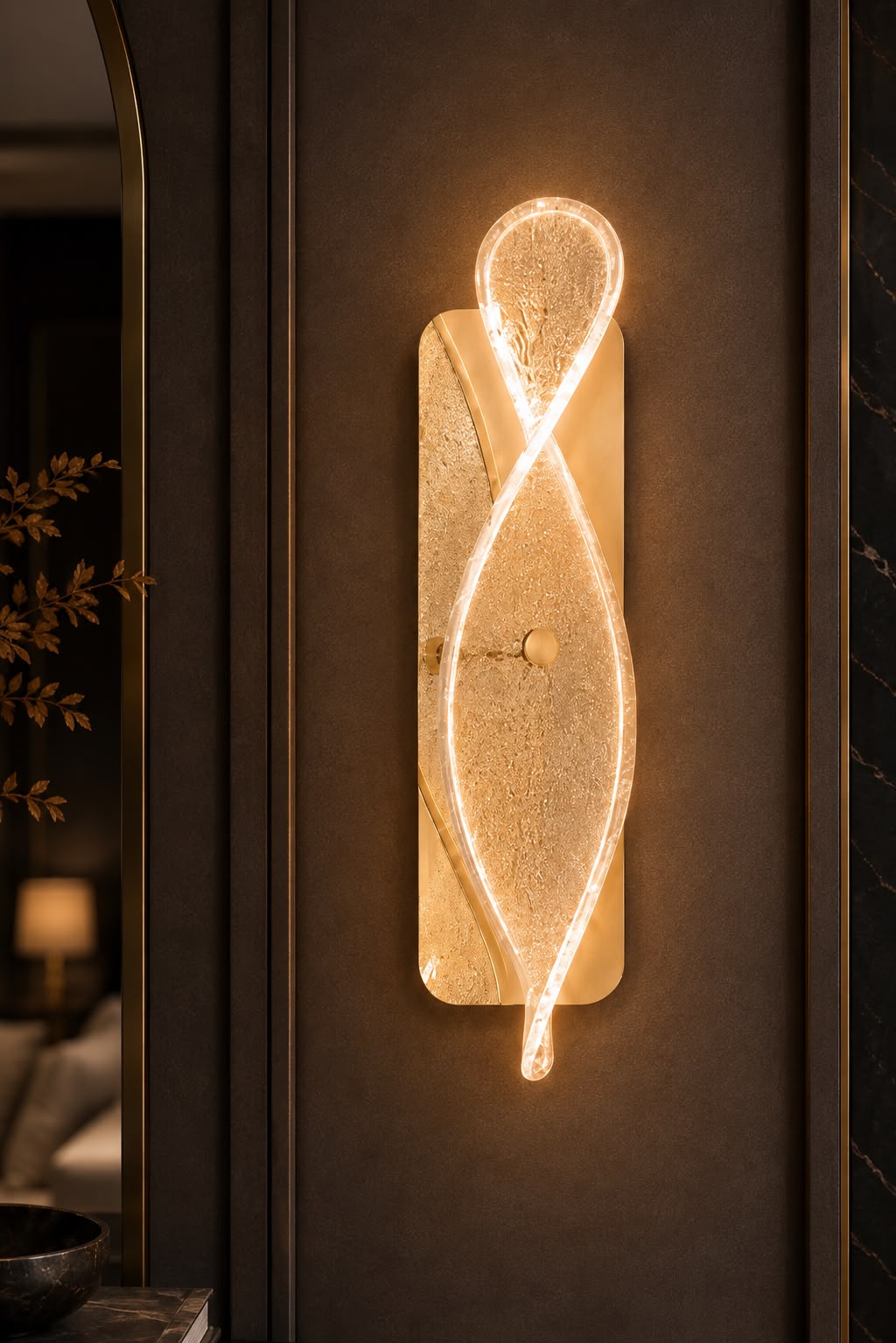 VERTEX ORGANIC WAVE WALL LIGHT - Image 3