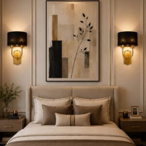 AURELIA PLEATED DRUM SCONCE
