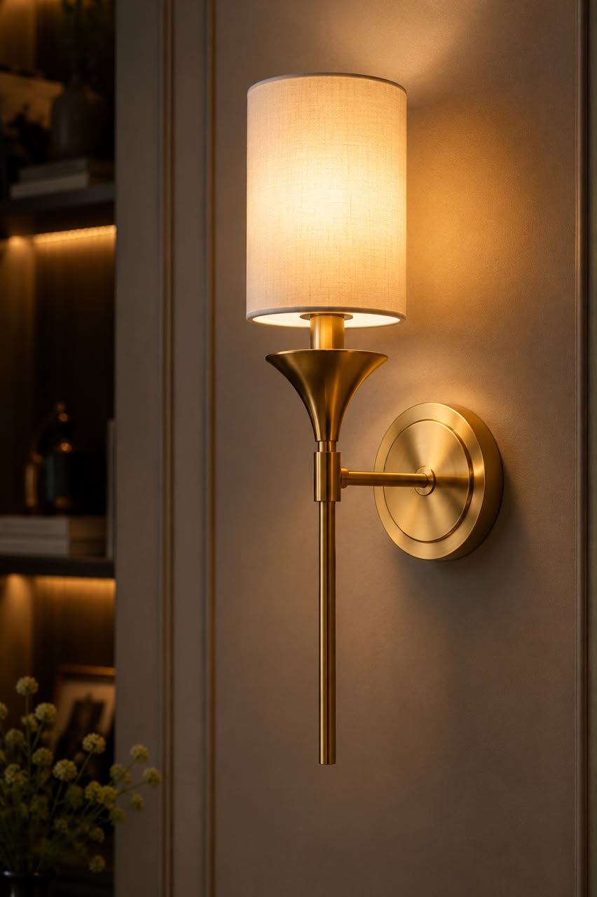 AURELIA SLENDER TORCH SCONCE - Image 3
