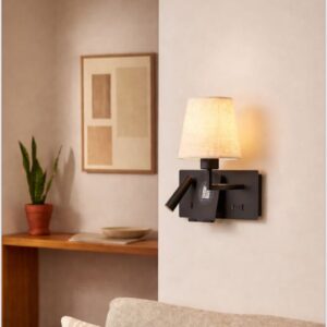 AURA MULTIFUNCTION BEDSIDE SCONCE
