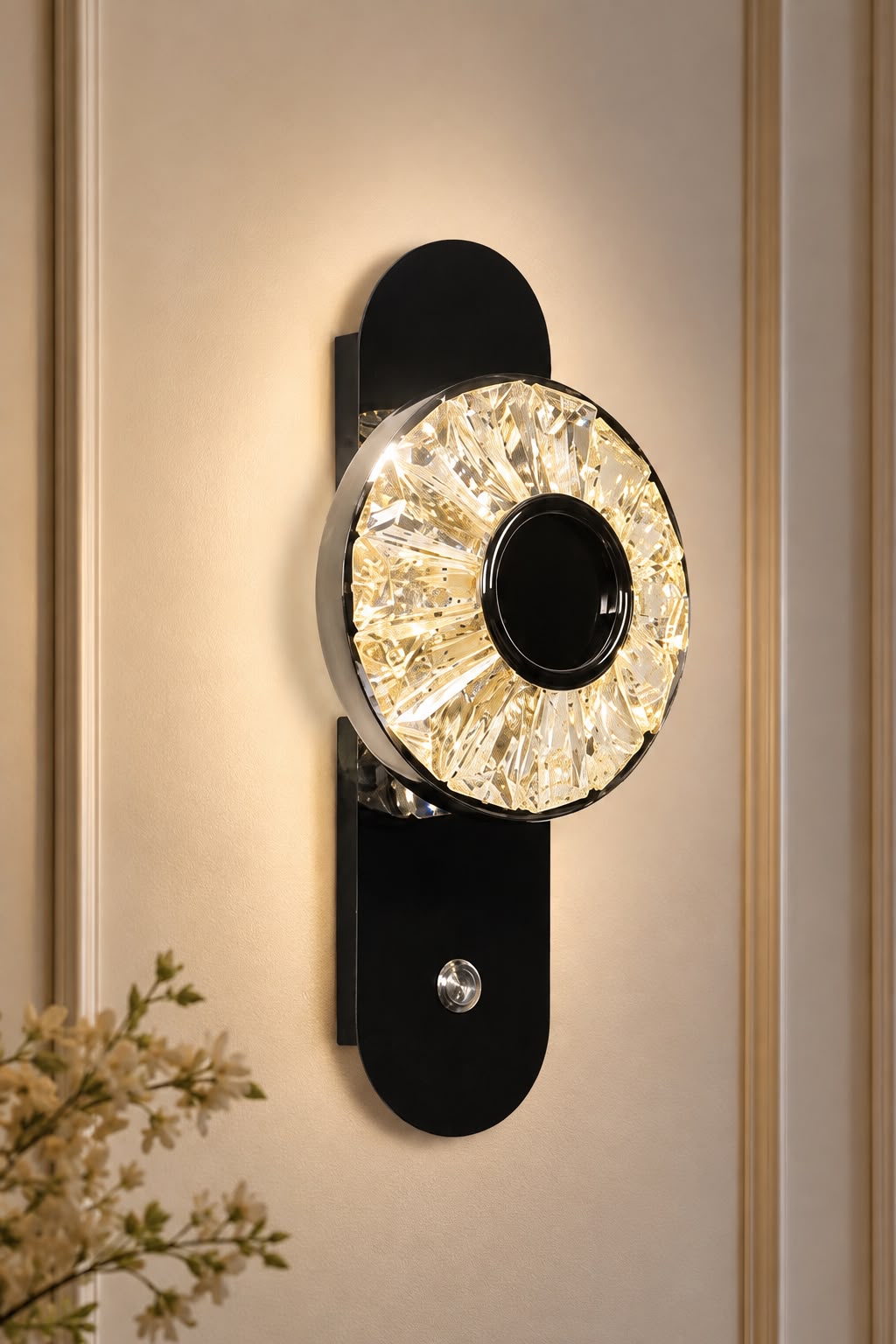 AURA STELLAR CUT-CRYSTAL SCONCE - Image 2