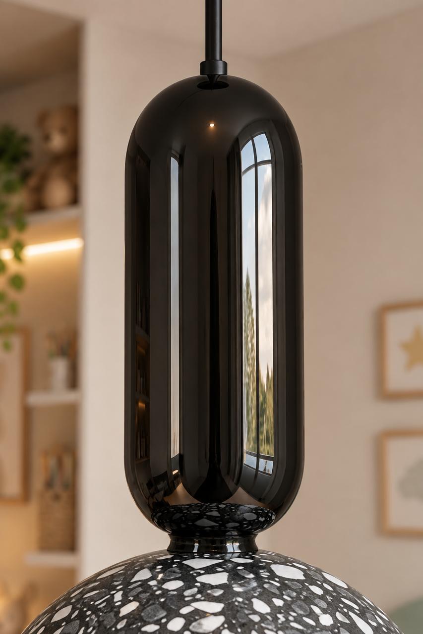 LUNA MARBLE HANGING LIGHT - Image 4