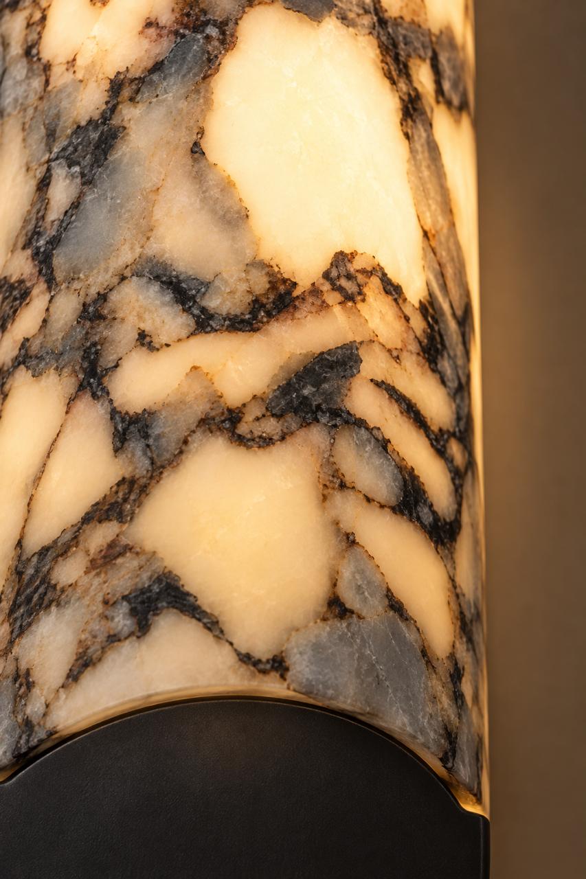 ARCHED CALACATTA MARBLE SCONCE - Image 5