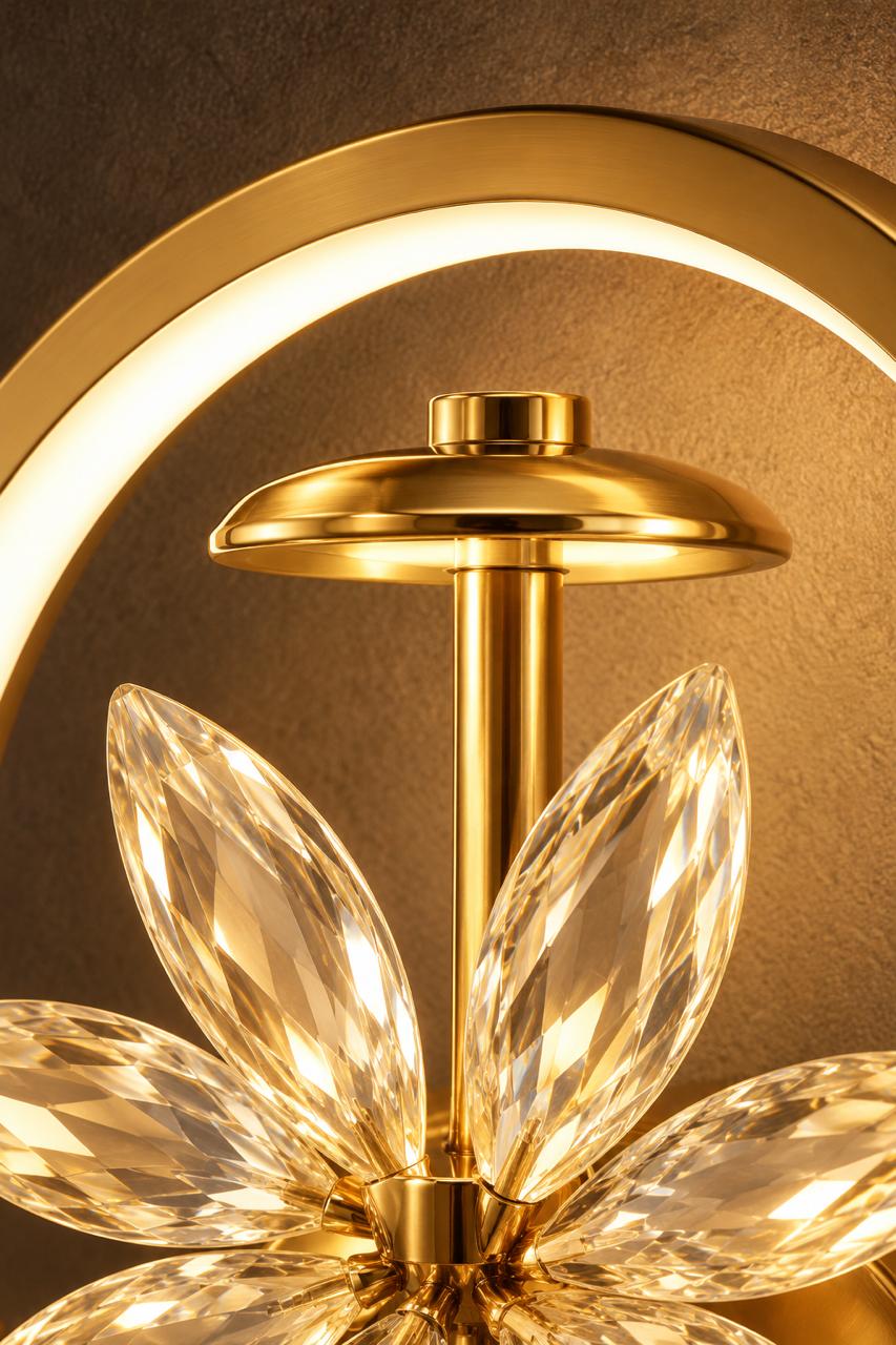 HALO BLOOM CRYSTAL WALL LIGHT - Image 4