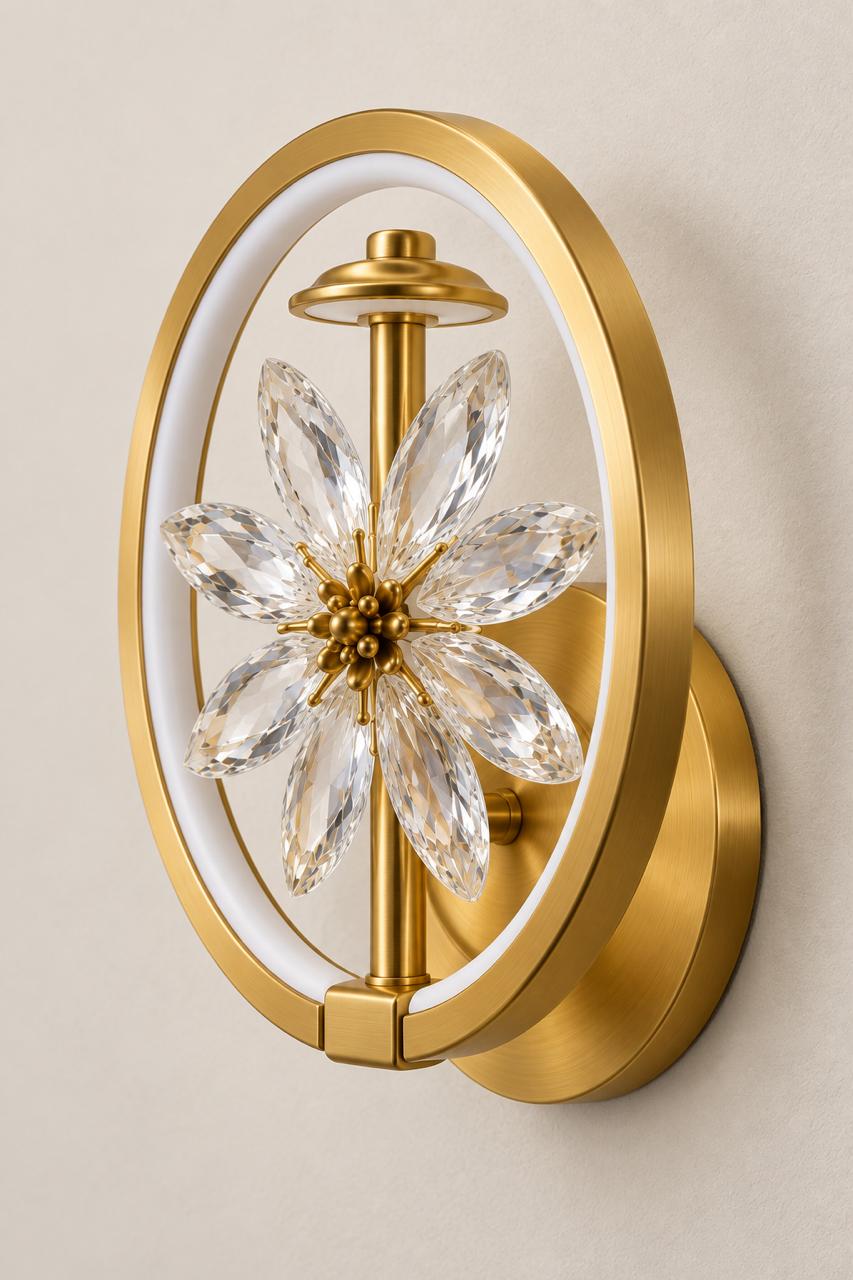 HALO BLOOM CRYSTAL WALL LIGHT - Image 3