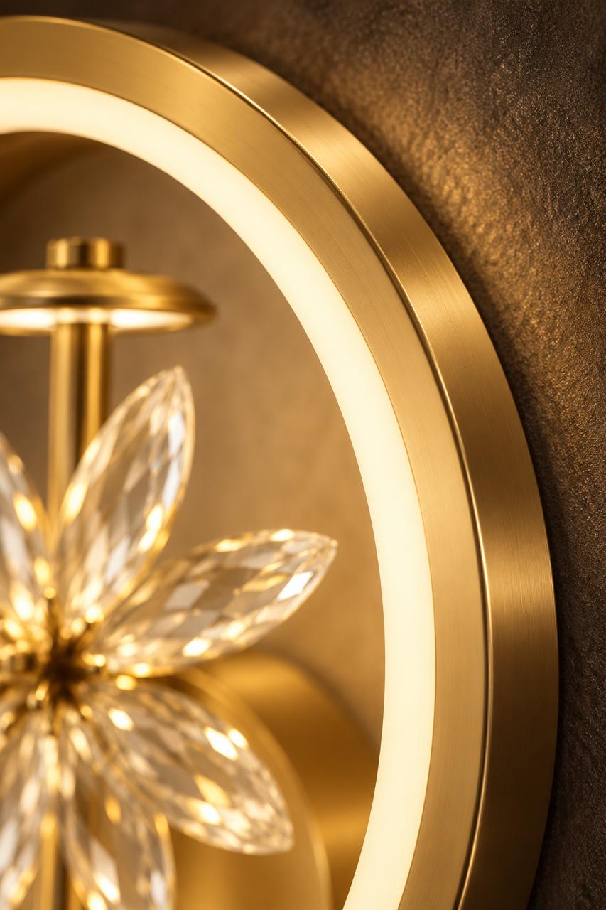 HALO BLOOM CRYSTAL WALL LIGHT - Image 5