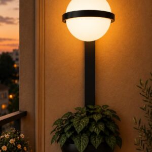 VERDANT GLOBE PLANTER SCONCE