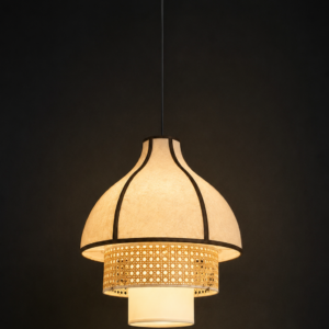 ARIA RATTAN DOME PENDANT