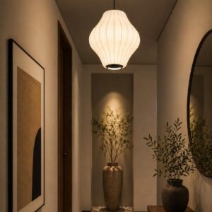 LUMIERE COCOON SILK PENDANT LIGHT