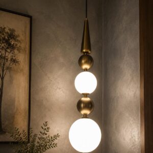 CELESTIA DUO GLOBE PENDANT LIGHT