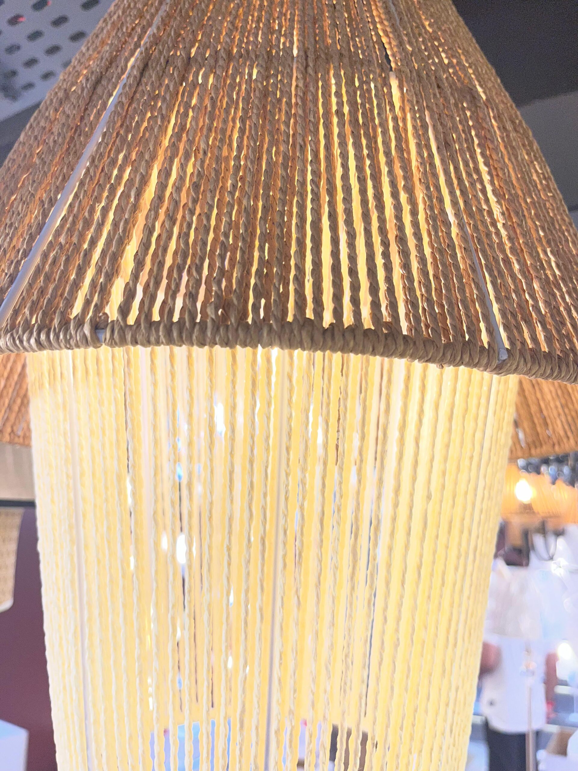 TERRA WEAVE ROPE PENDANT - Image 4