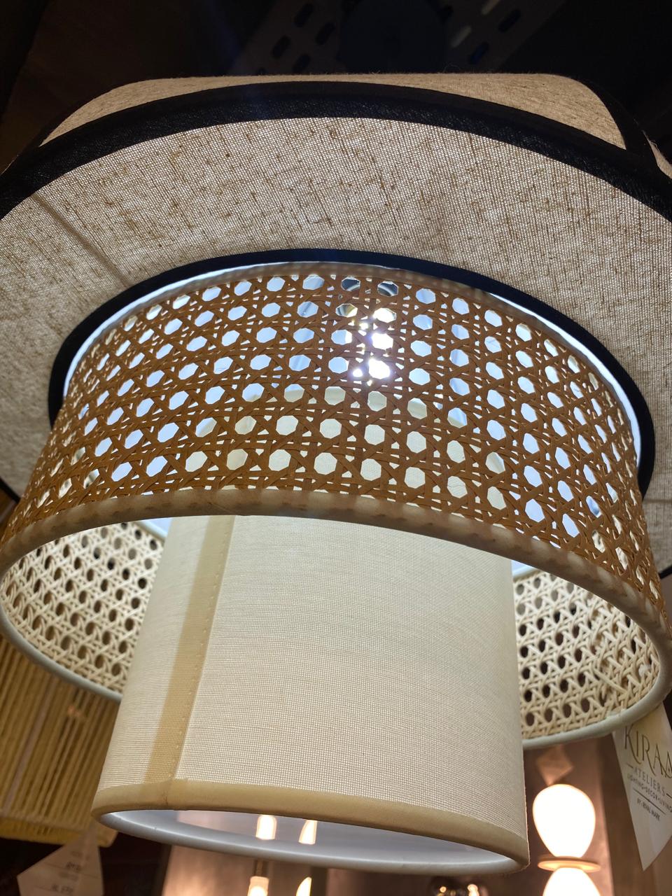 ARIA RATTAN DOME PENDANT - Image 3