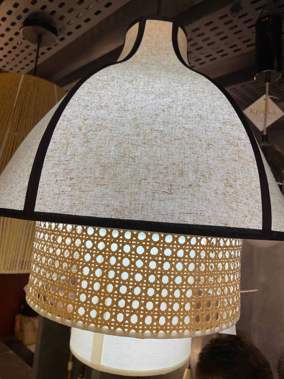 ARIA RATTAN DOME PENDANT - Image 2
