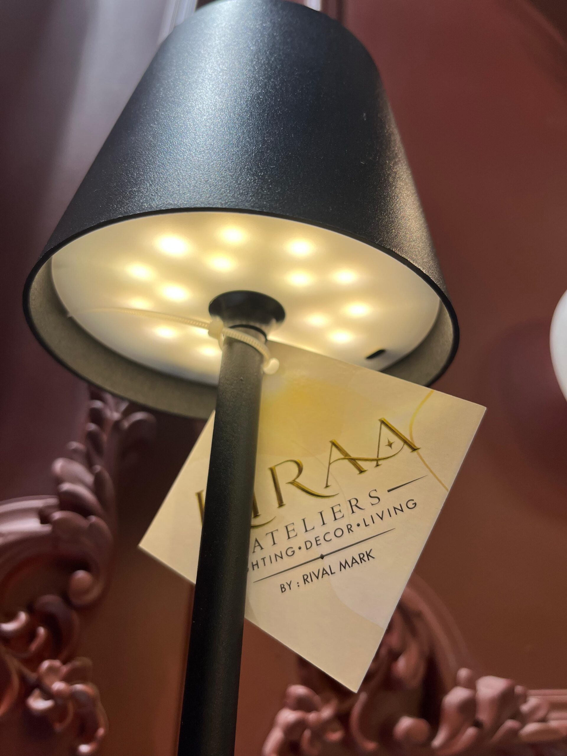 NOIR STEM MINIMALIST TABLE LAMP - Image 5