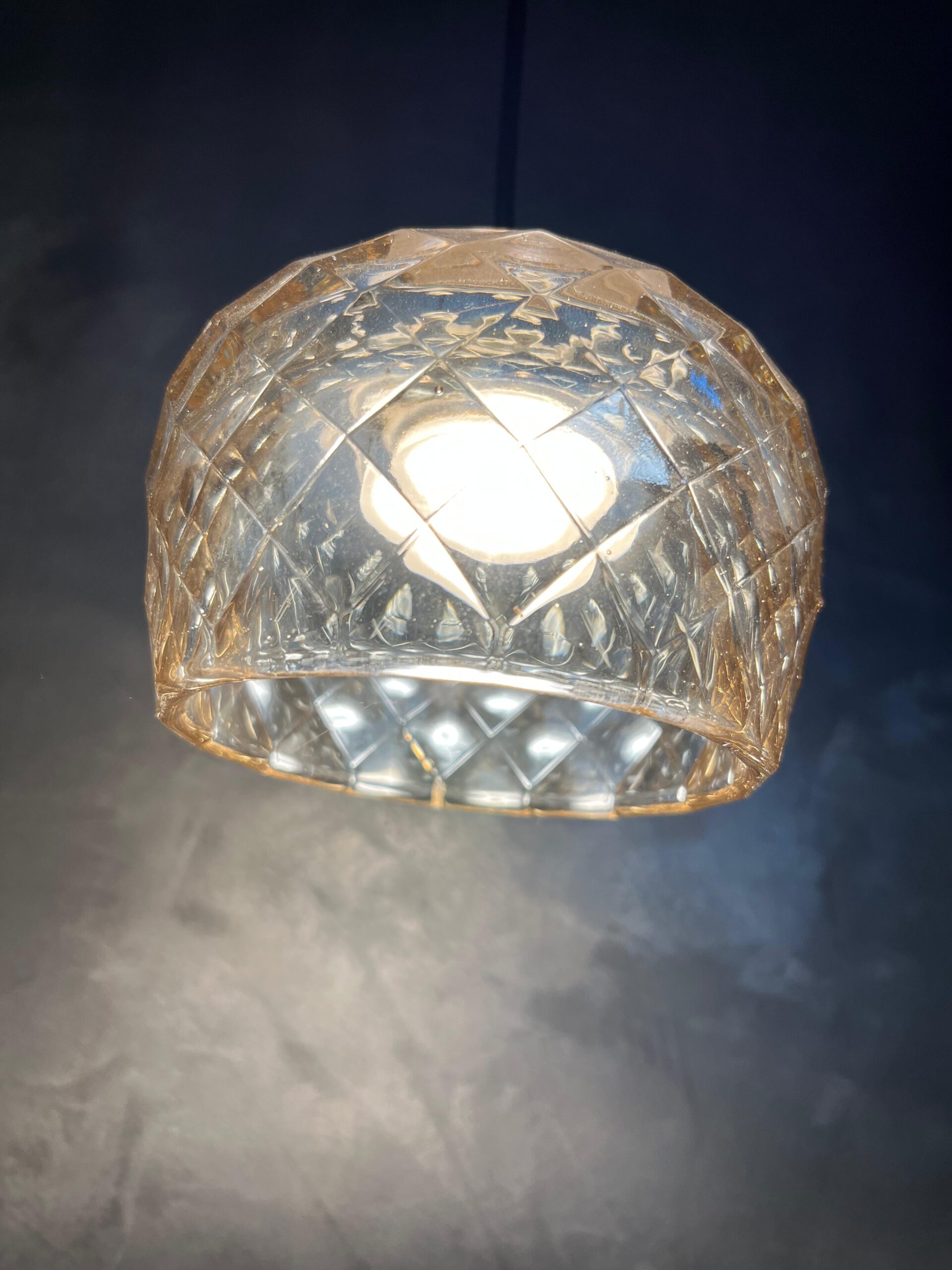 AURELIA AMBER CRYSTAL PENDANT LIGHT - Image 3