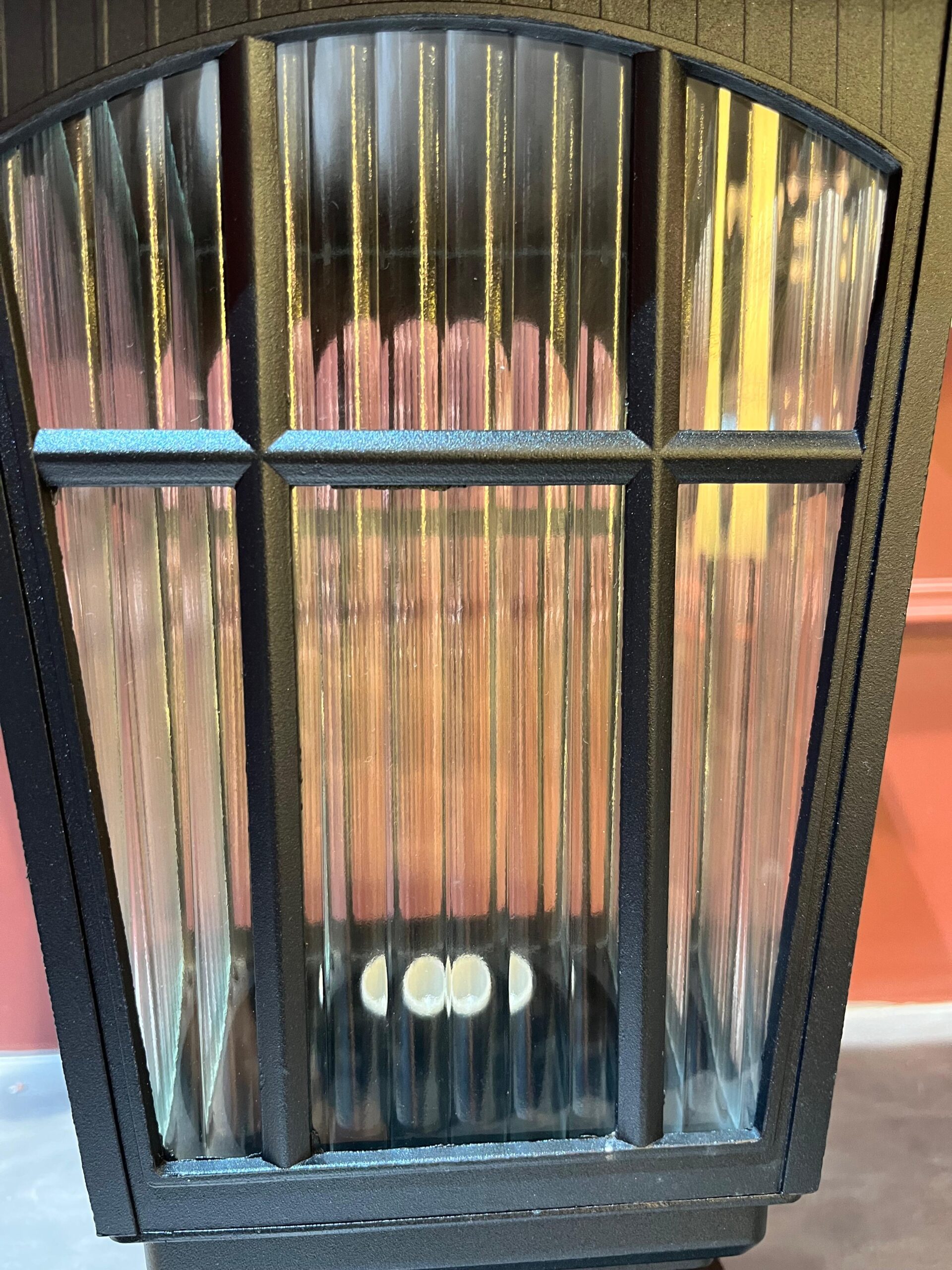 HERITAGE BLACK OUTDOOR PILLAR LIGHT - Image 6